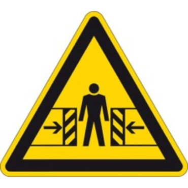 Pictogram 316 triangle - “Danger of trapped limbs”